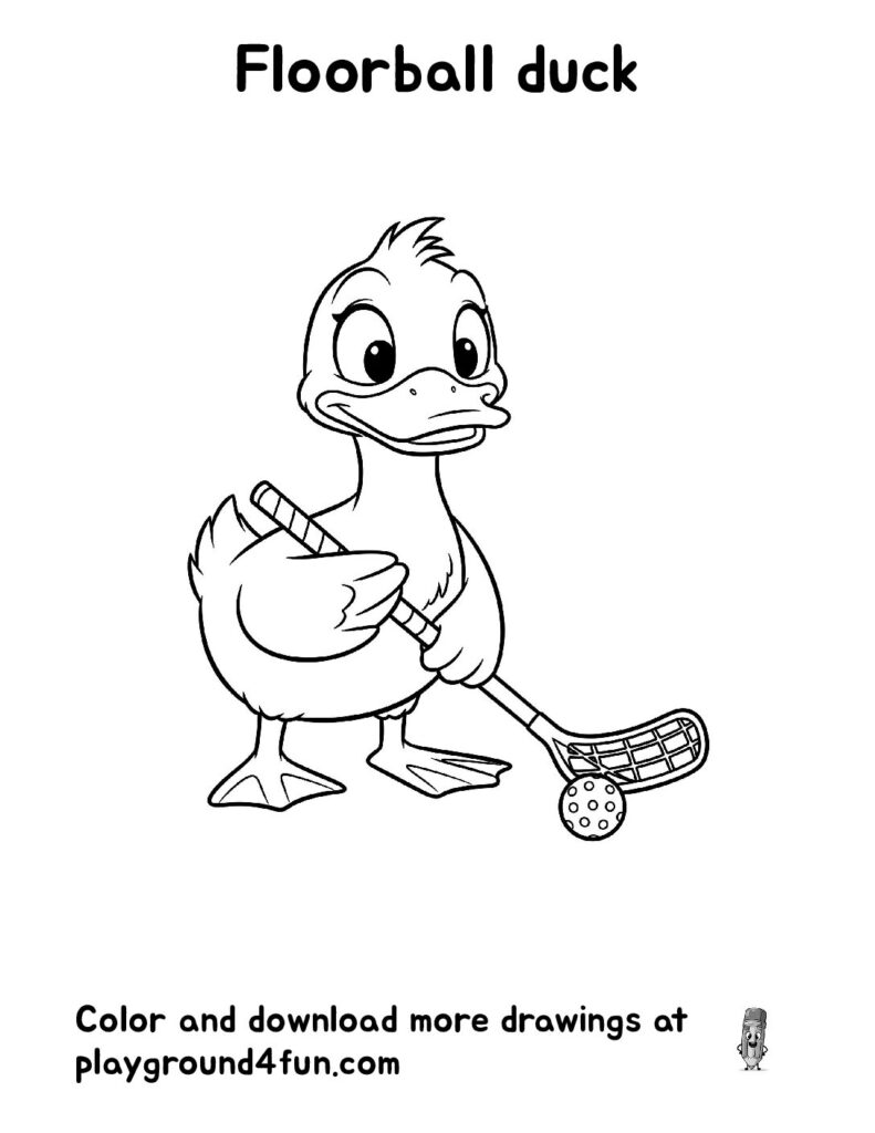 Floorball Duck