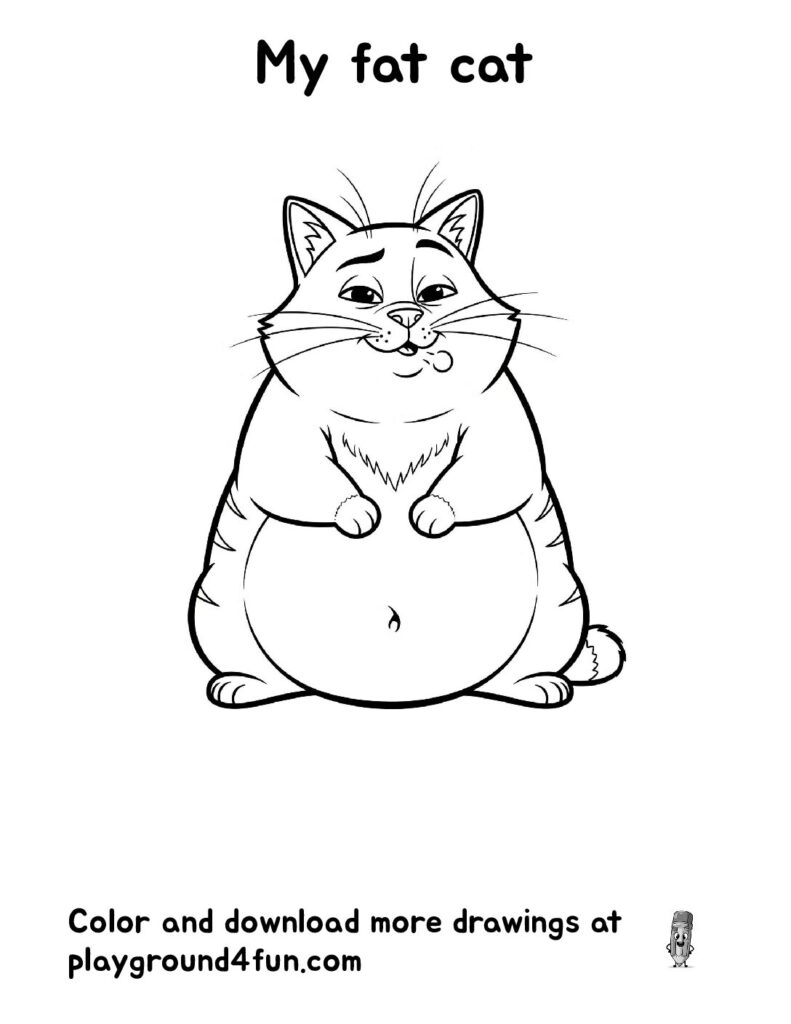 My fat cat