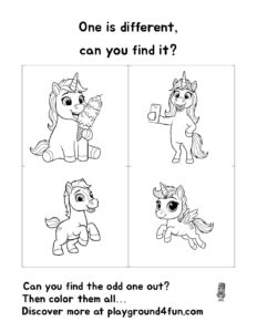 One is different, can you find it? (7)