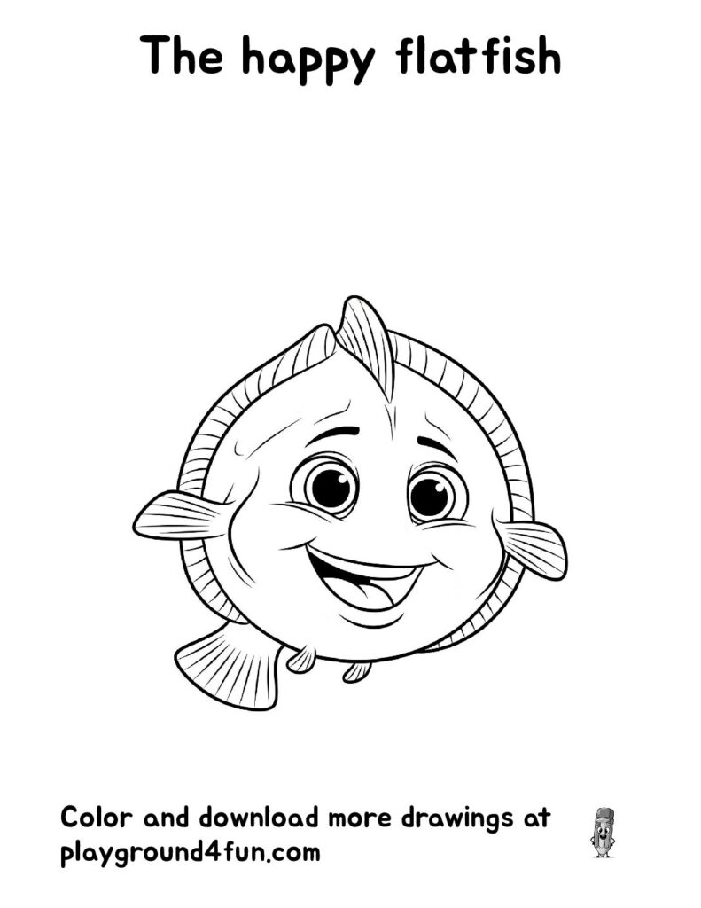 The happy flatfish