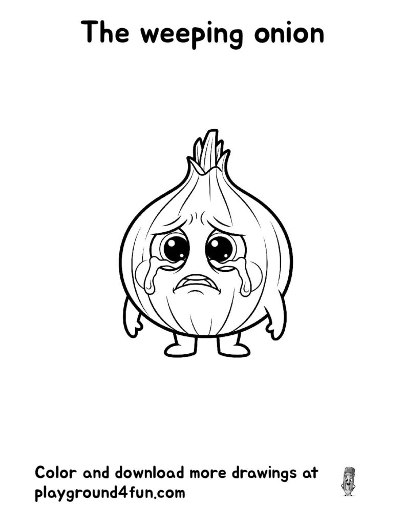 The weeping onion