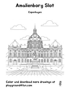 Amalienborg Slot, Copenhagen