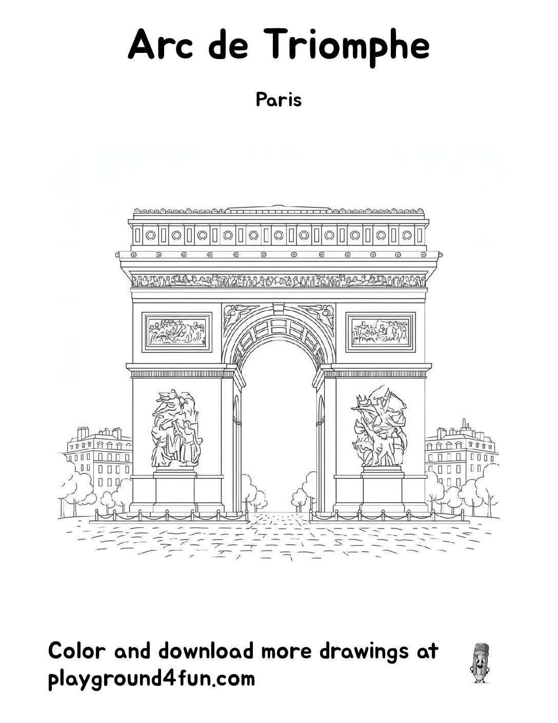 Arc de Triomphe, Paris