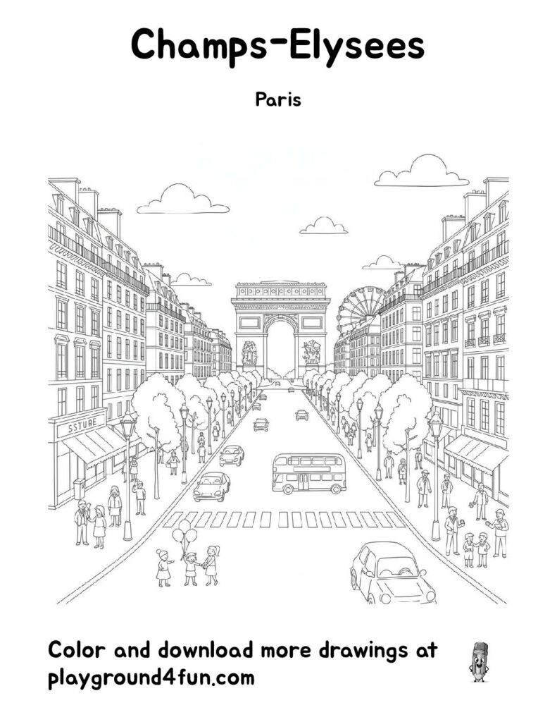 Champs-Elysees, Paris