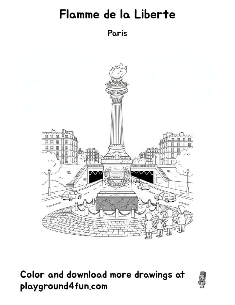 Flamme de la Liberte, Paris