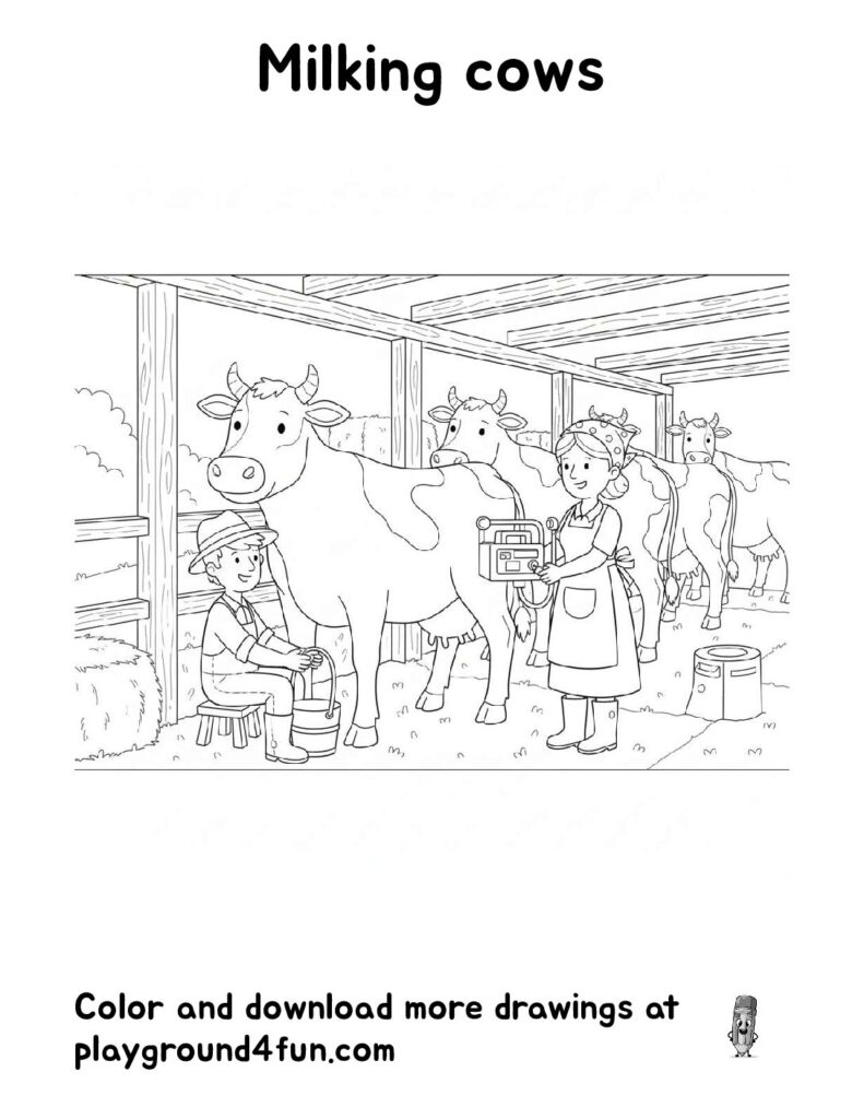 Milking Cows