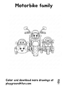 Motorbike family