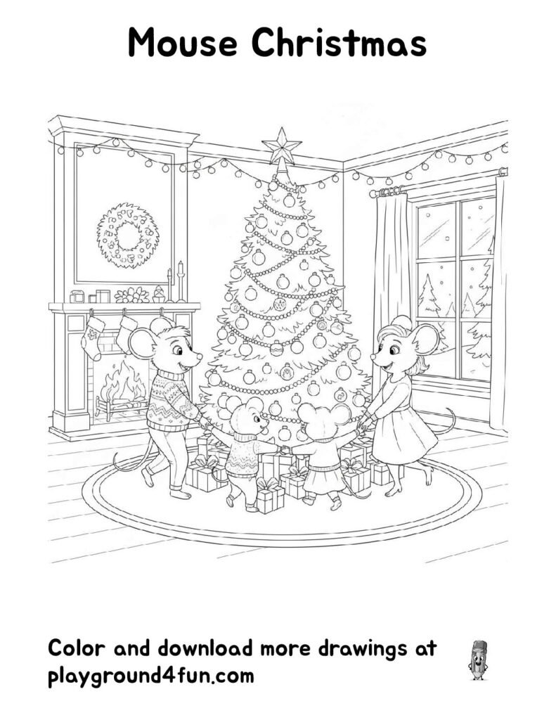 Mouse Christmas