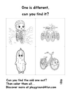 One is different, can you find it? (15)