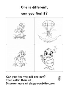 One is different, can you find it (23)