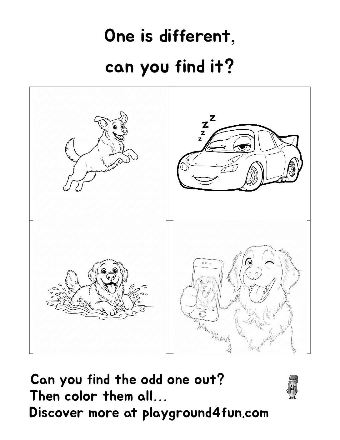 One is different, can you find it (26)