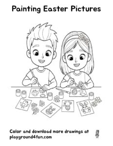 Painting Easter Pictures