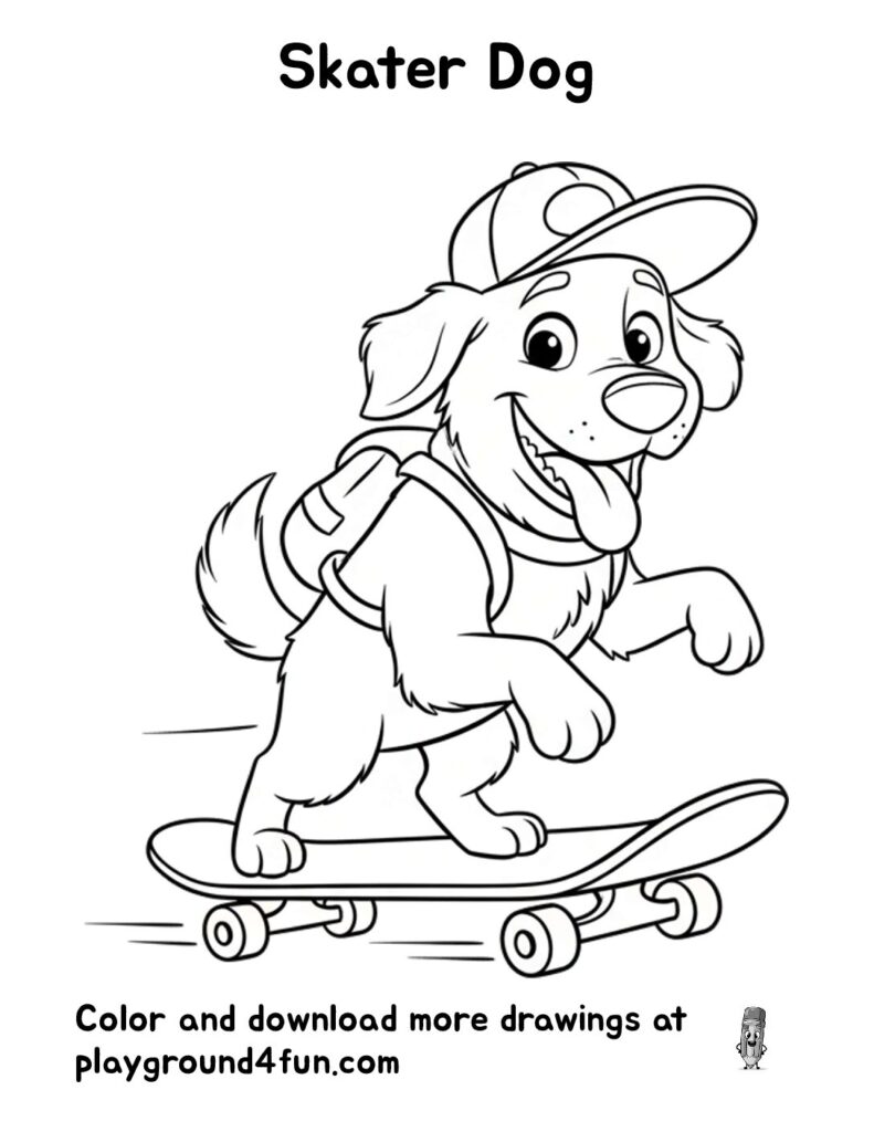 Skater Dog