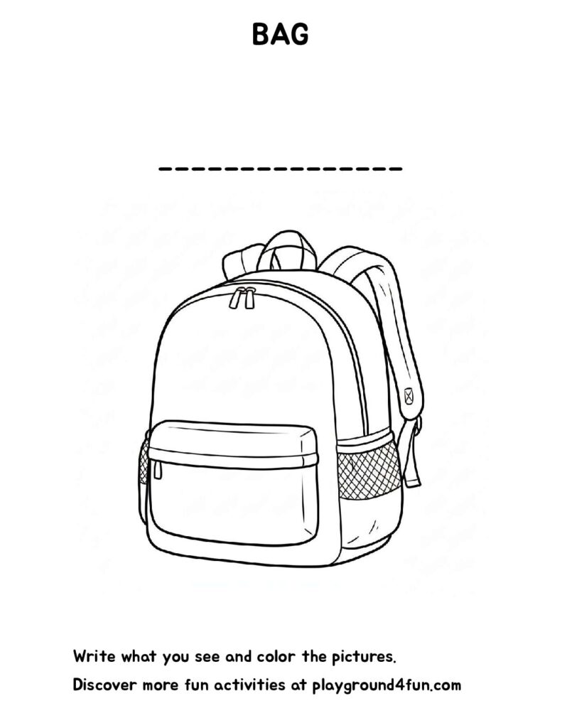 The first word – BAG