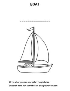 The first words – BOAT