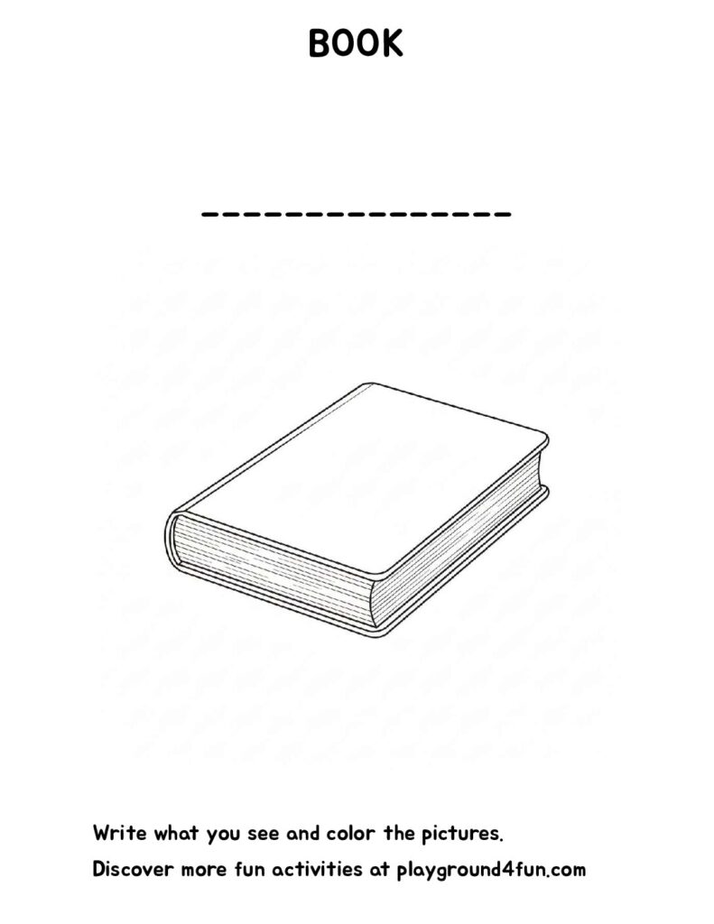 The first word – BOOK