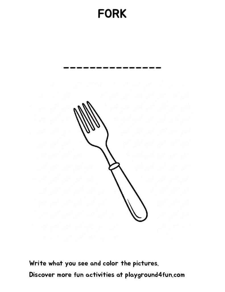 The first word – FORK