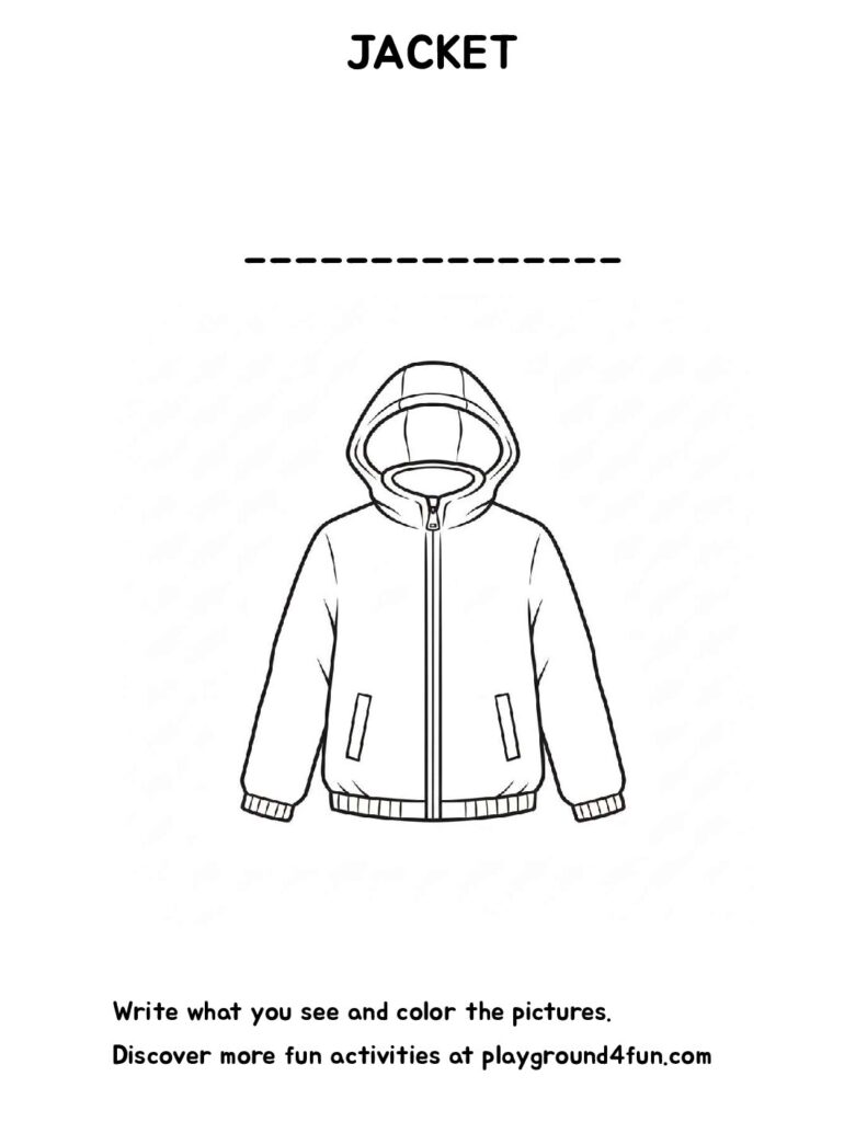 The first word – JACKET