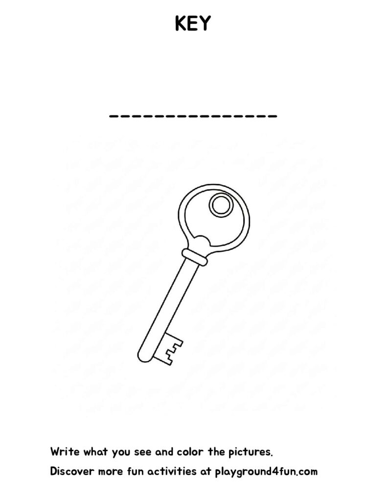 The first word – KEY