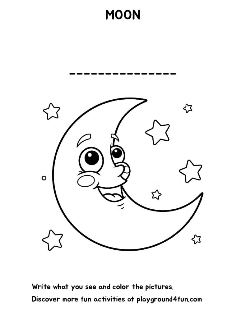 The first word – MOON