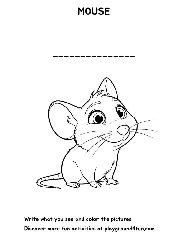 The first word – MOUSE