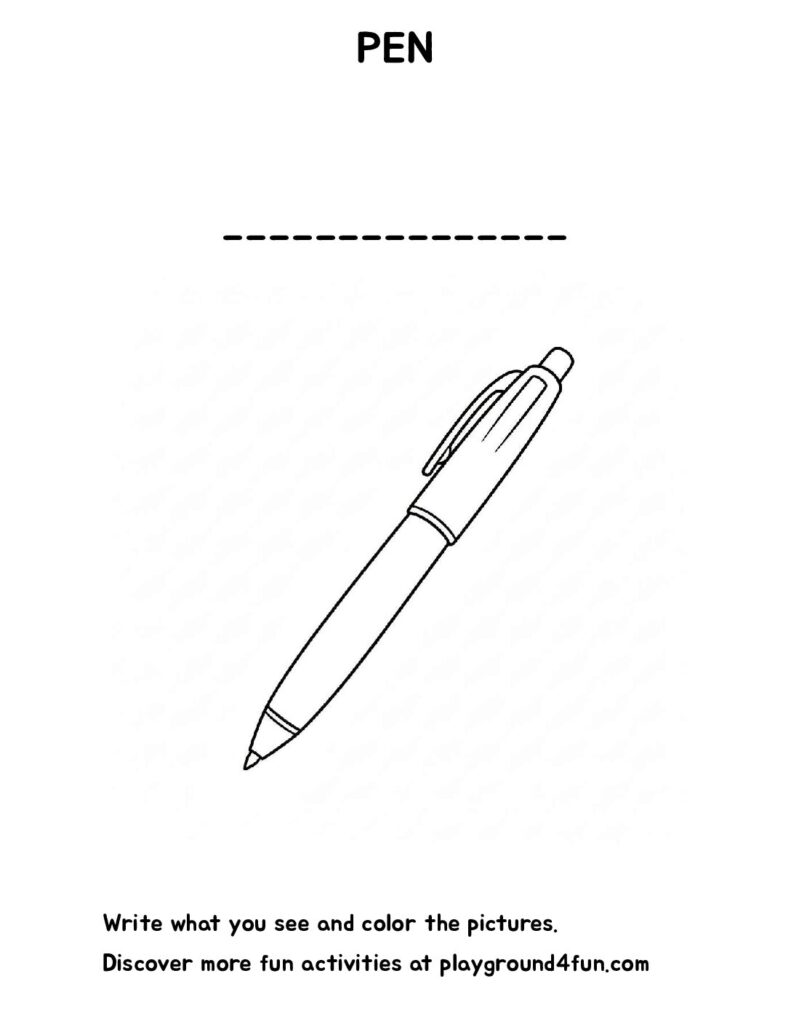 The first word – PEN