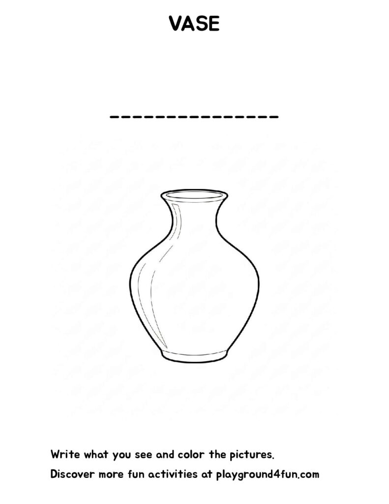 The first word – VASE