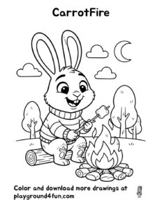 Coloring pages: CarrotFire pdf