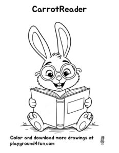 Coloring pages: CarrotReader pdf