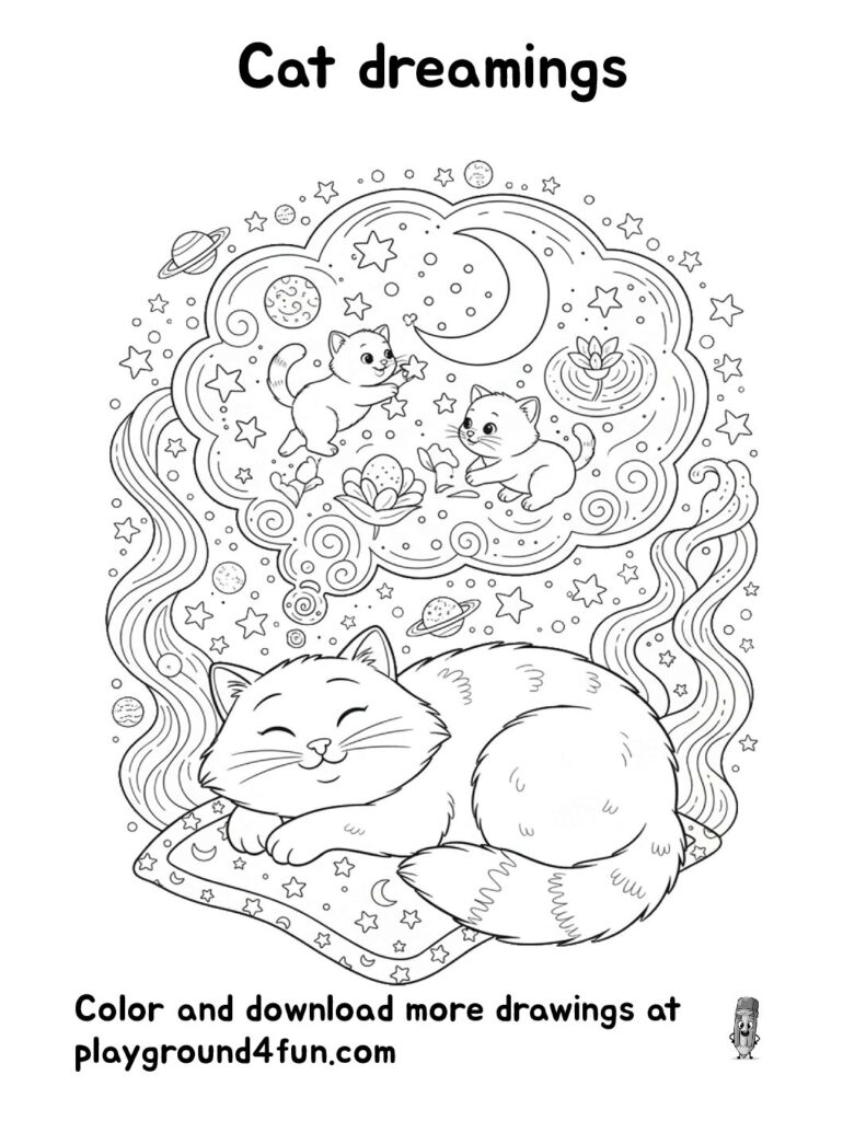 Cat dreamings