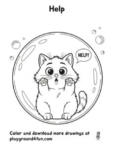 Coloring pages: Help pdf