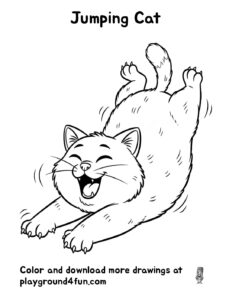Jumping Cat
