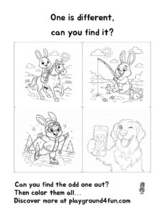 One is different, can you find it? #27