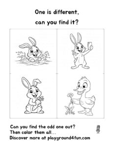 One is different, can you find it? #30