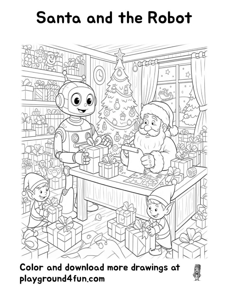 Santa and the Robot
