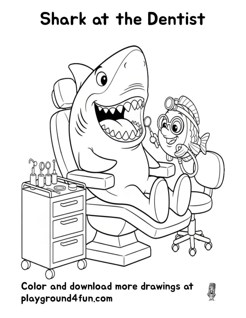 Shark at the Dentist
