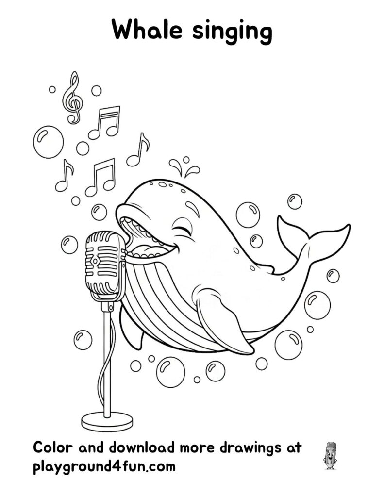 Whale singing
