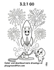 Coloring pages: 321 GO pdf