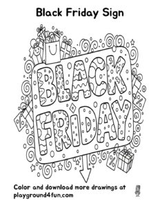 Black Friday Sign