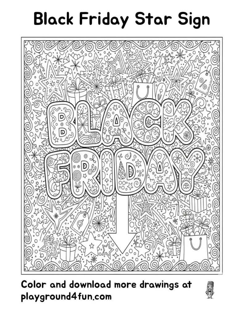 Black Friday Star Sign