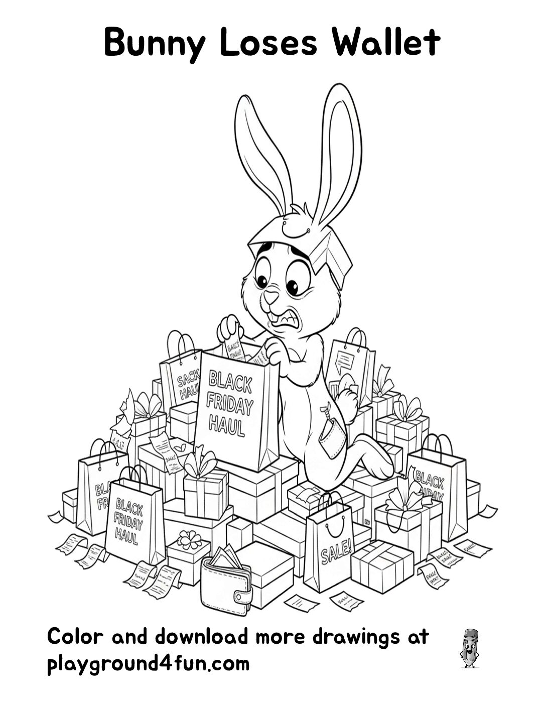 Bunny Loses Wallet
