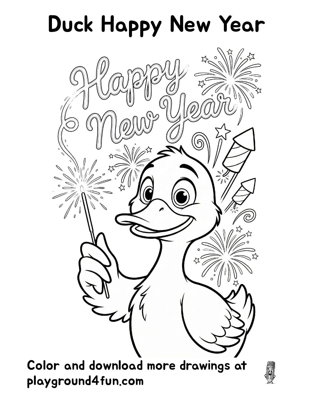Duck Happy New Year