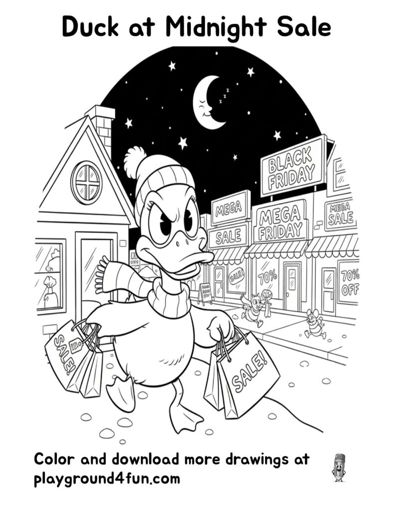 Duck at Midnight Sale