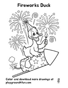 Fireworks Duck