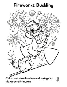 Fireworks Duckling