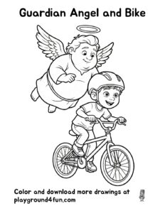 Guardian Angel and Bike