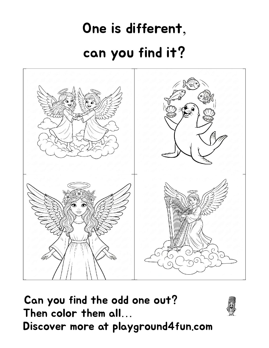 One is different, can you find it? #31