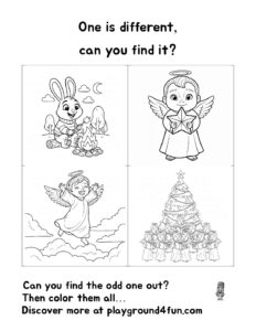 One is different, can you find it? #34