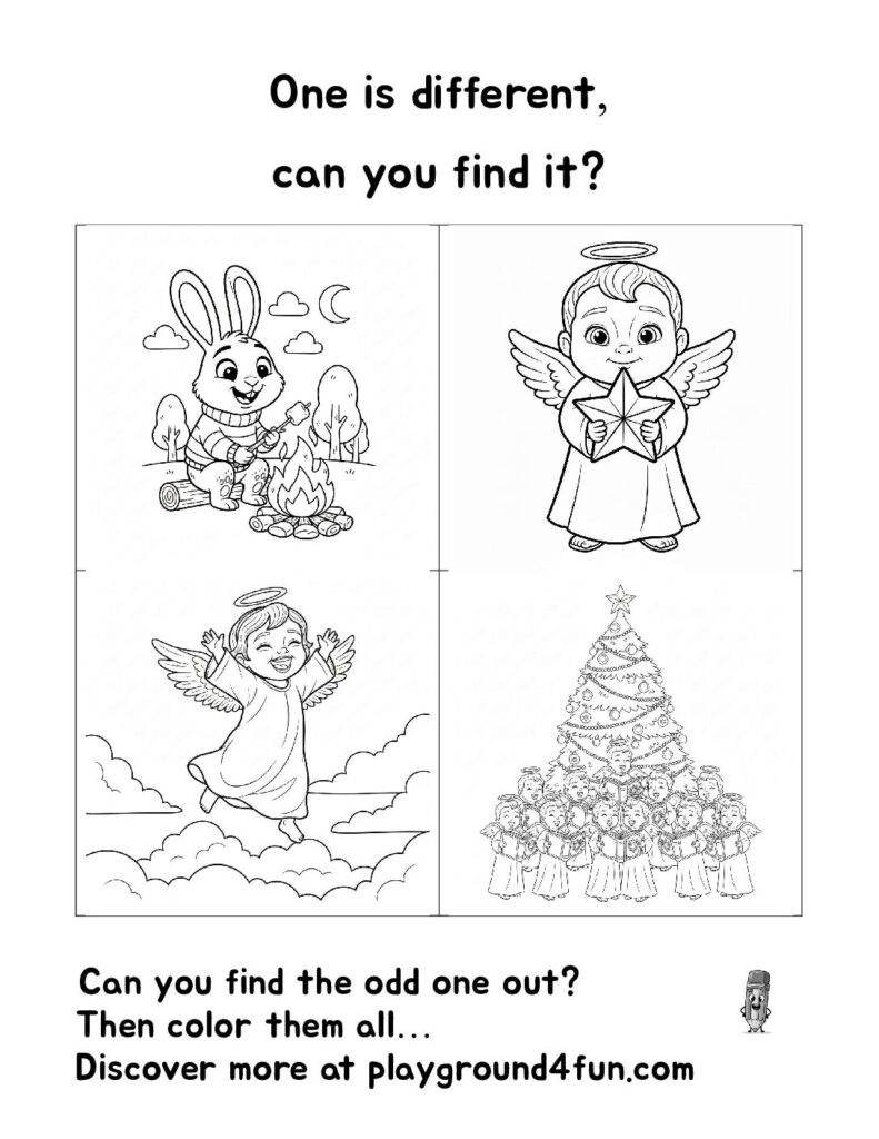 One is different, can you find it? #34