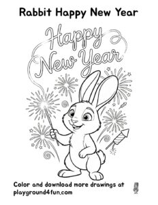 Rabbit Happy New Year